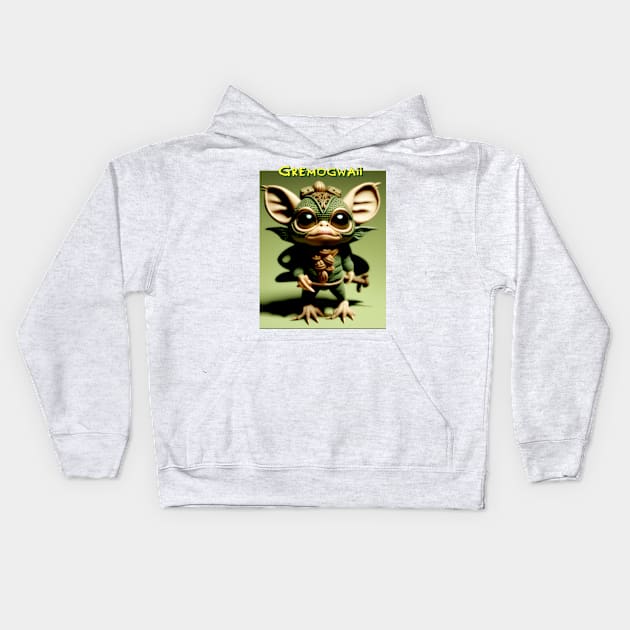 Gremogwaii 04 Kids Hoodie by Jaymz Weiss Designz